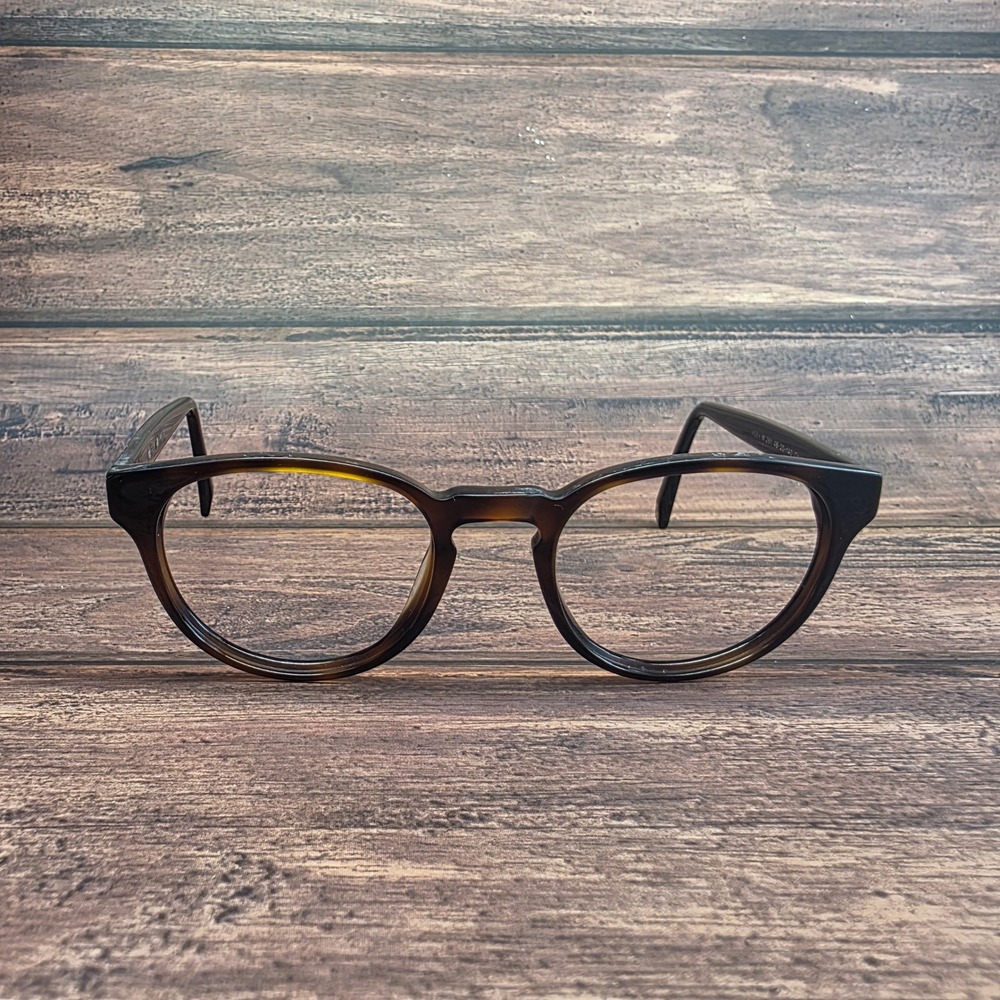 Warby Parker Percey M 291 Tortoise Shell Eyeglasses Frames 48-20-140 Round